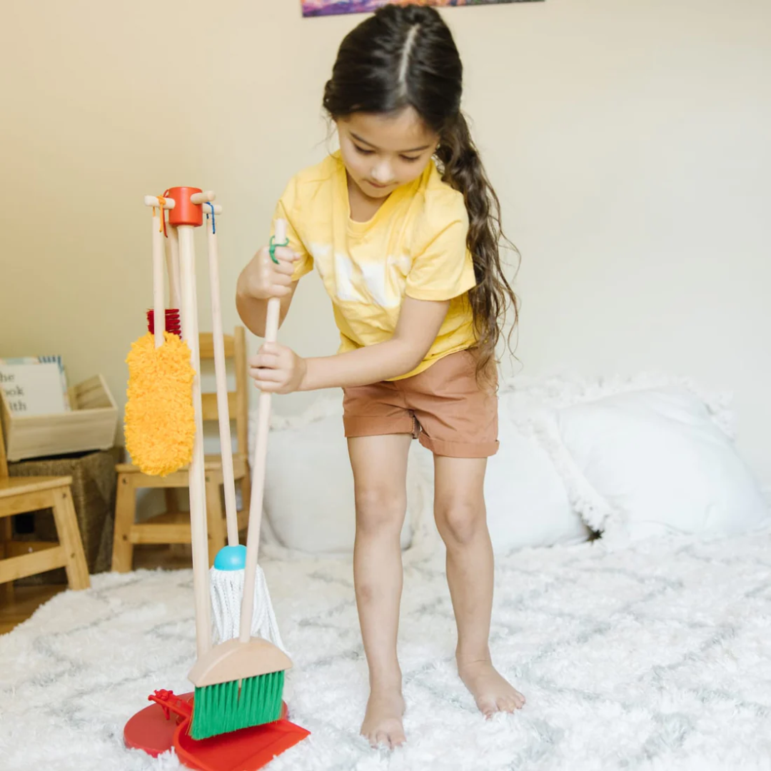 Dust! Sweep! Mop!