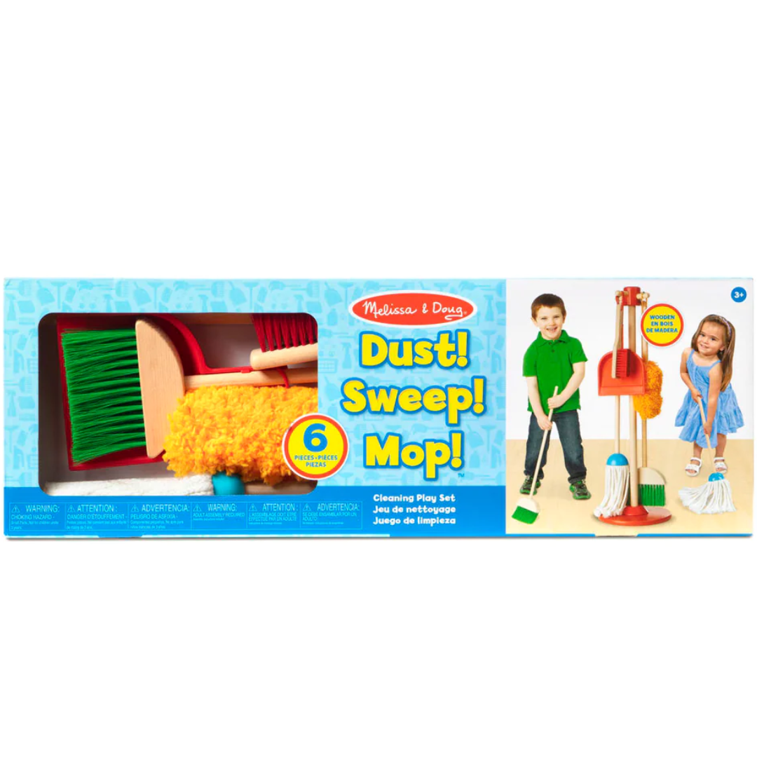 Dust! Sweep! Mop!