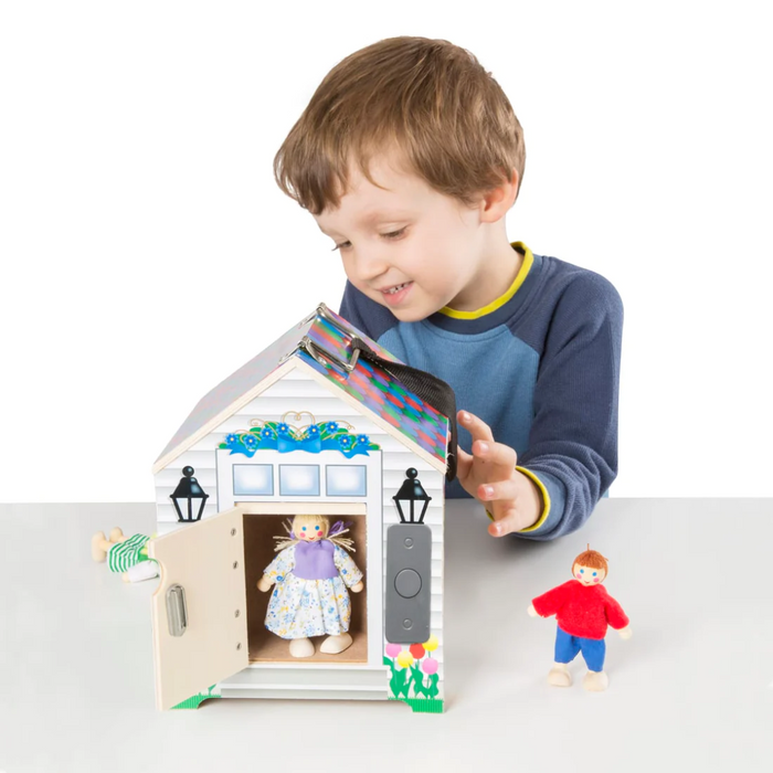 Wooden Doorbell House