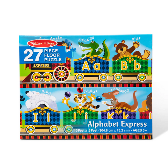 Alphabet Express Floor Puzzle - 27 Pieces