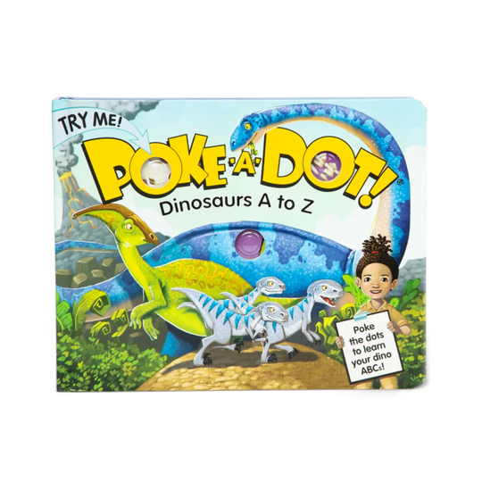 Poke-a-Dot - Dinosaurs A to Z Board Book
