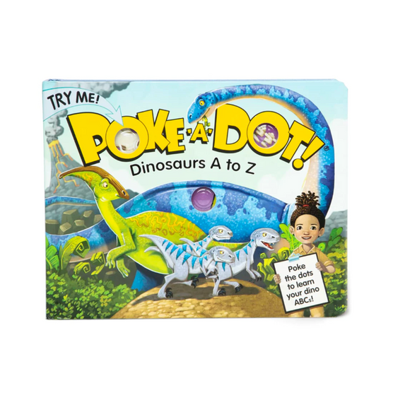 Poke-a-Dot - Dinosaurs A to Z Board Book