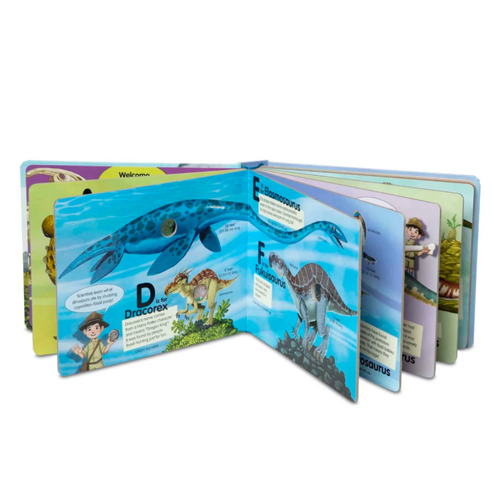 Poke-a-Dot - Dinosaurs A to Z Board Book