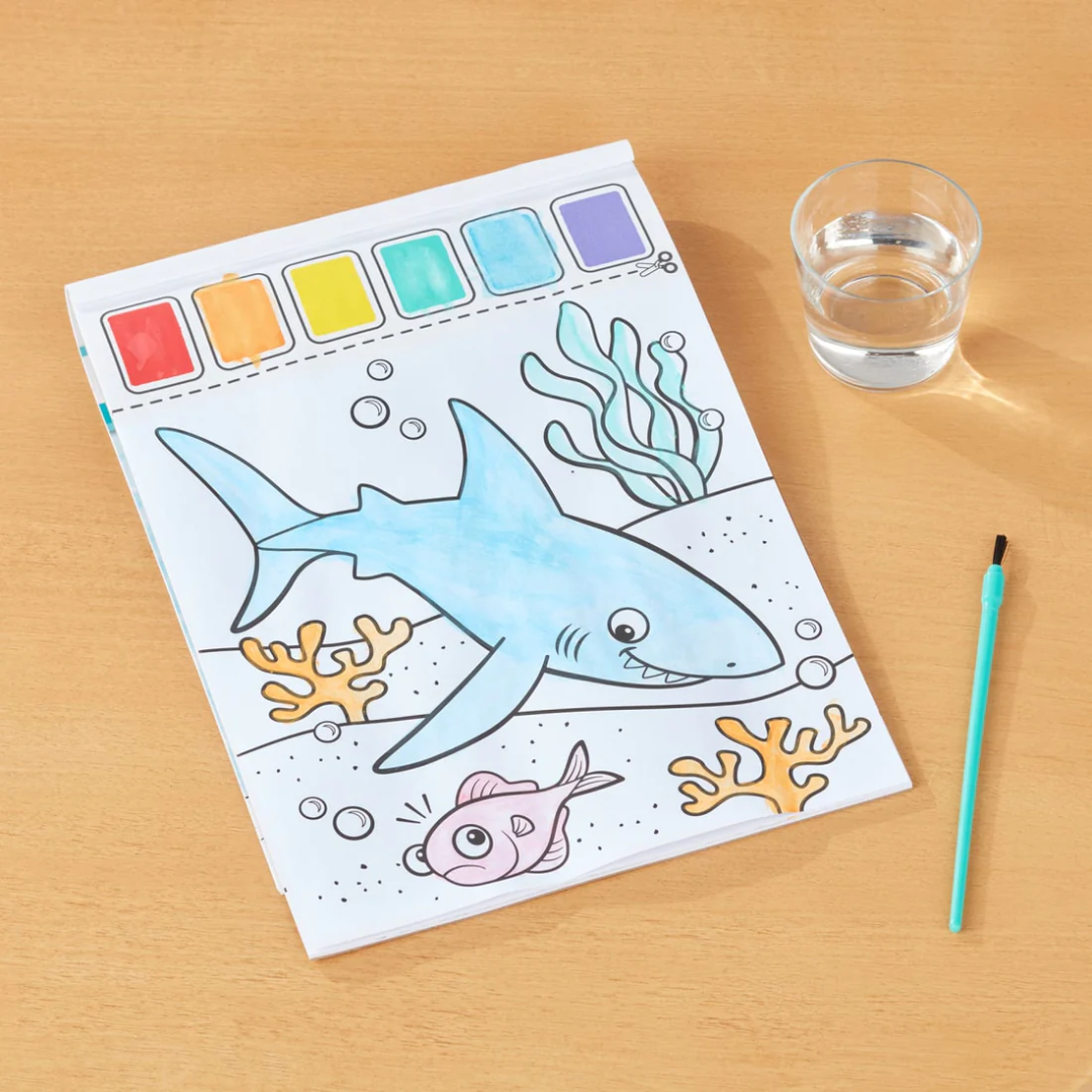 Ocean Paint with Water Kids' Art Pad