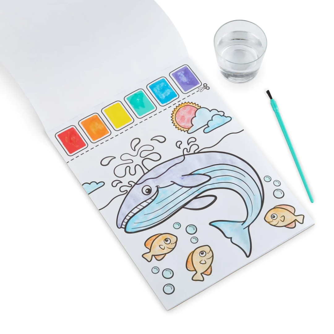 Ocean Paint with Water Kids' Art Pad
