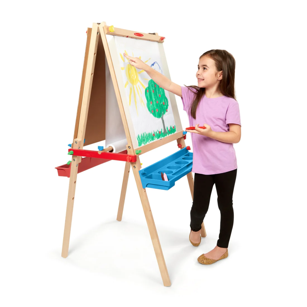 Deluxe Wooden Standing Art Easel