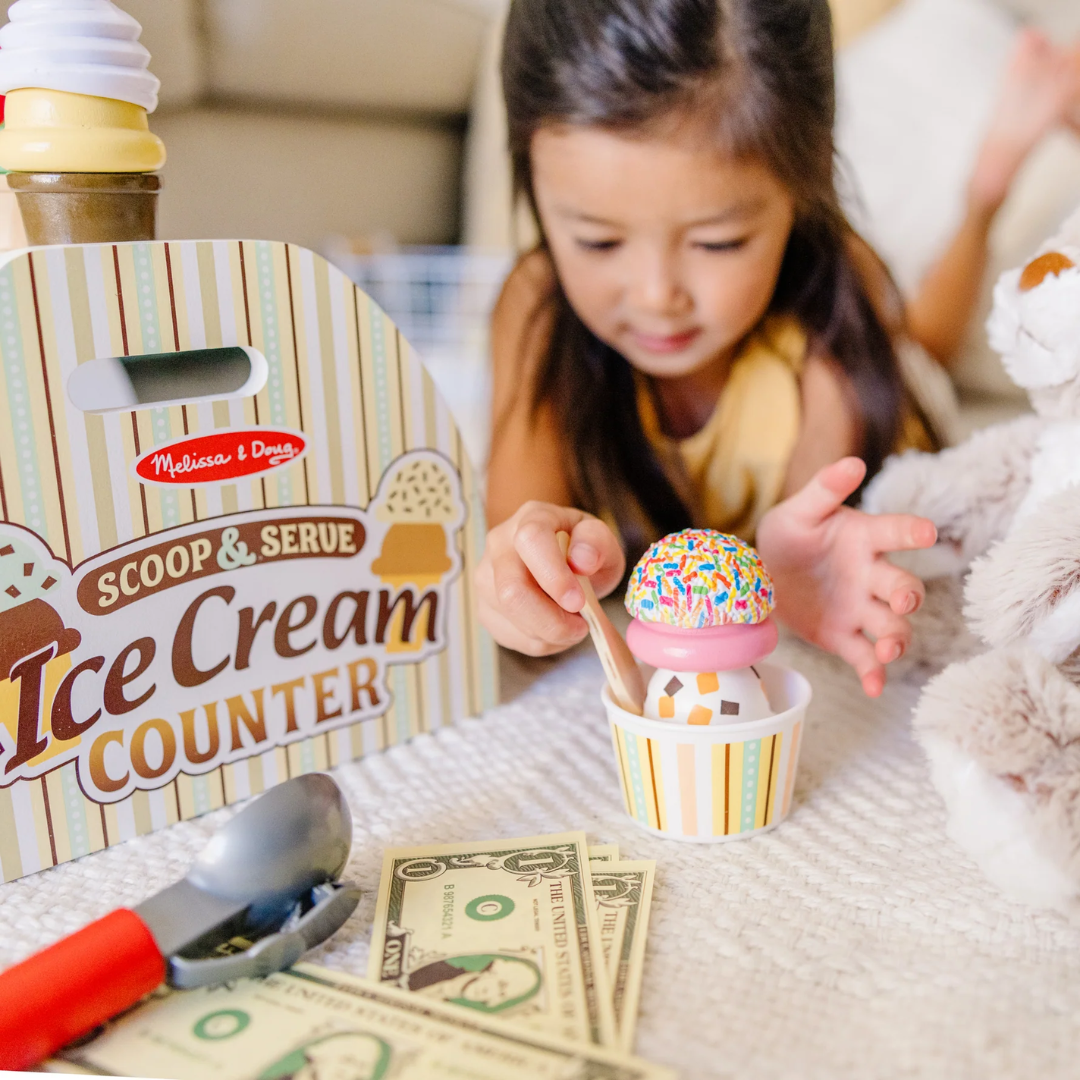 Scoop & Serve Ice Cream Counter