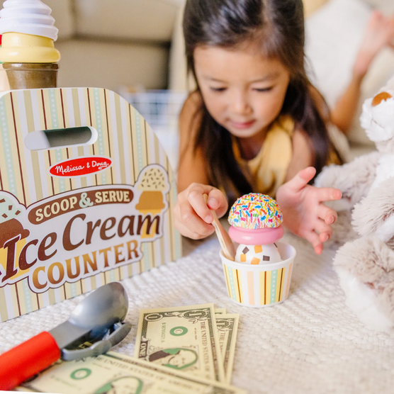 Scoop & Serve Ice Cream Counter