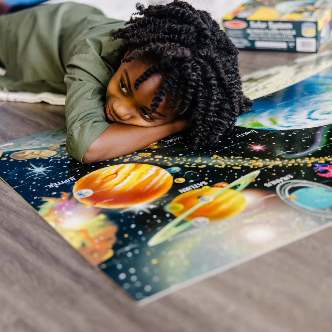 Solar System Floor Puzzle - 48 Pieces