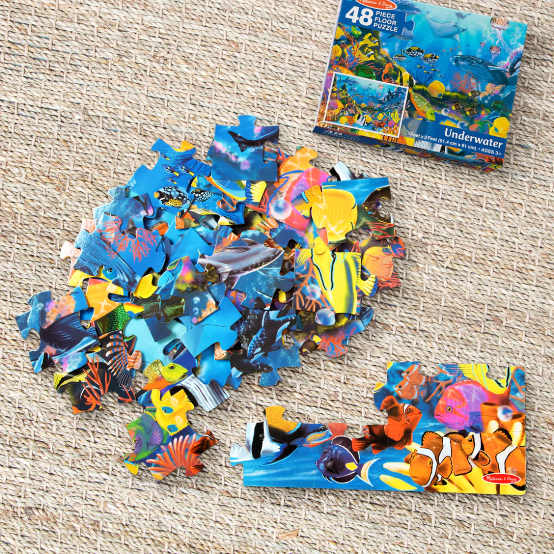Underwater Floor Puzzle - 48 Pieces
