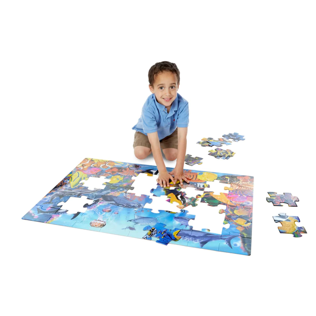 Underwater Floor Puzzle - 48 Pieces