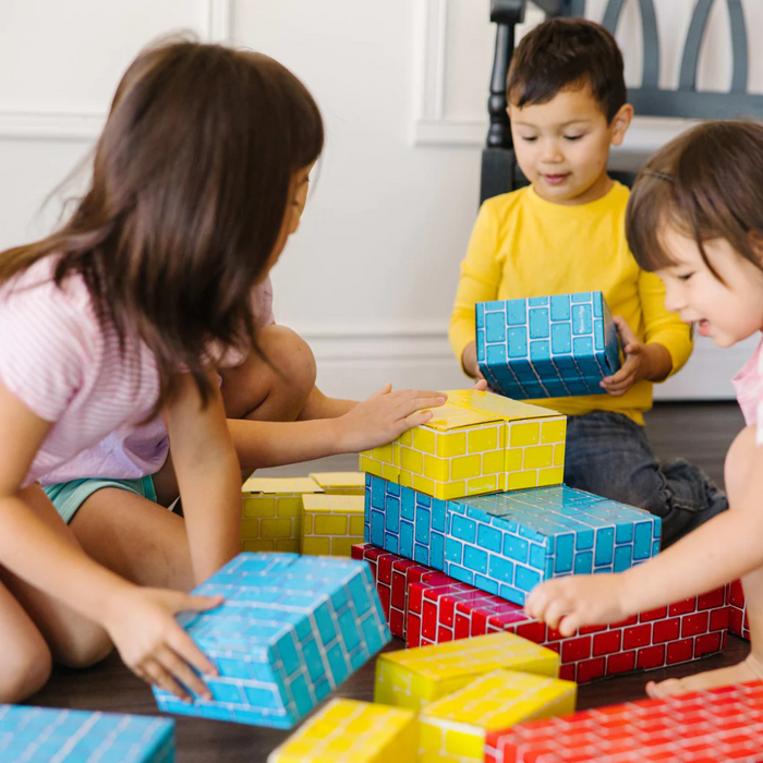 Deluxe Jumbo Cardboard Blocks - 40 Pieces