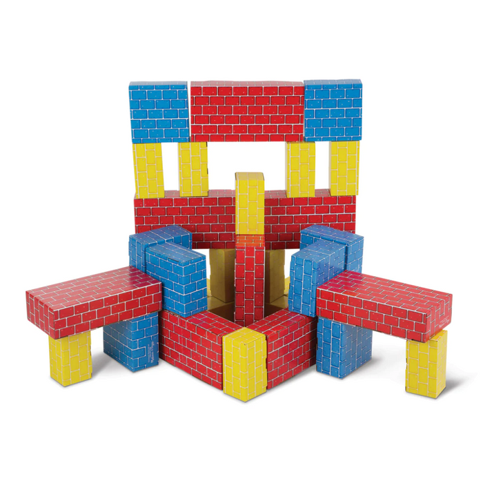 Deluxe Jumbo Cardboard Blocks - 40 Pieces