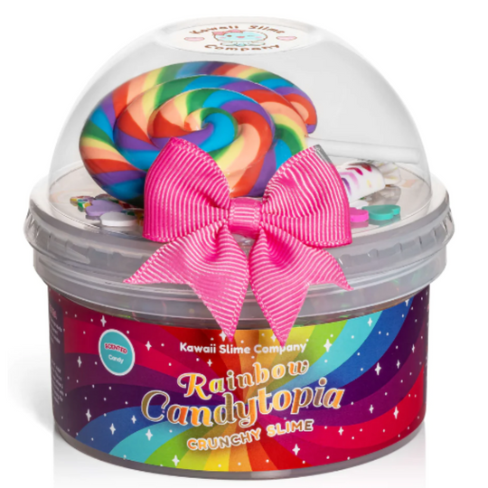Rainbow Candytopia Crunchy Kawaii Slime
