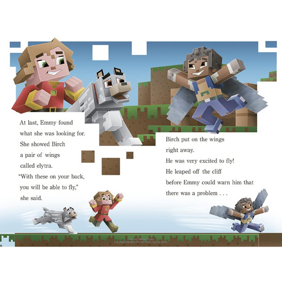 The Sky's the Limit! (Minecraft) (Step-into-Reading, Step 3)