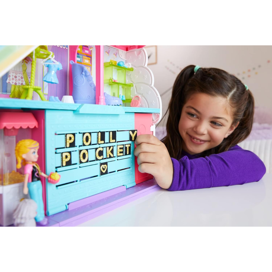 Polly Pocket Sweet Adventures Rainbow Mall
