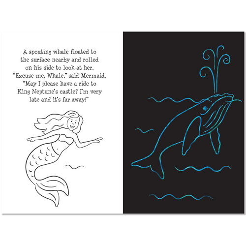 Mermaid Adventure Scratch and Sketch
