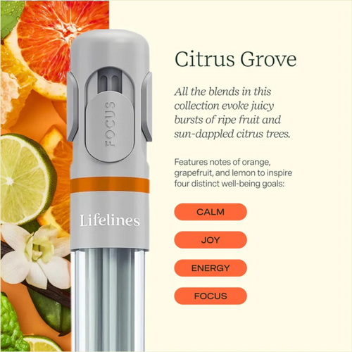 Lifelines Pen Diffuser with Citrus Grove Essential Oil Blends