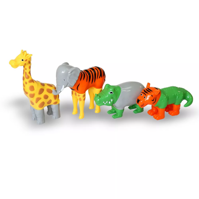 Magnetic Mix or Match: Jungle Animals Set