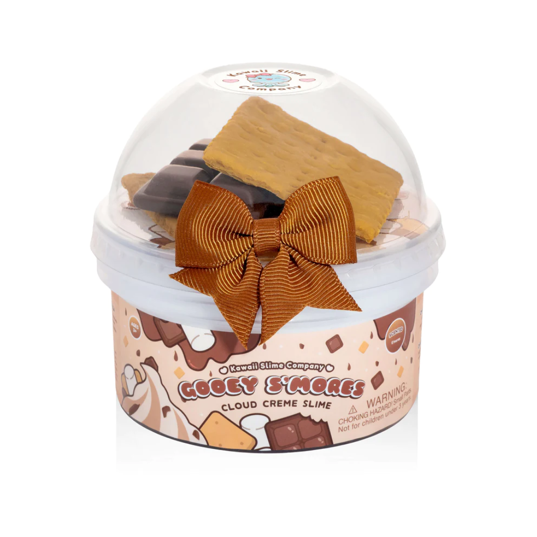 Gooey S'mores Cloud Creme Kawaii Slime