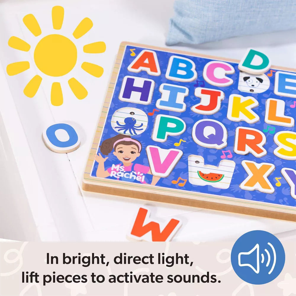 Melissa & Doug, Ms. Rachel Alphabet Letter Sounds Puzzle - 26pc
