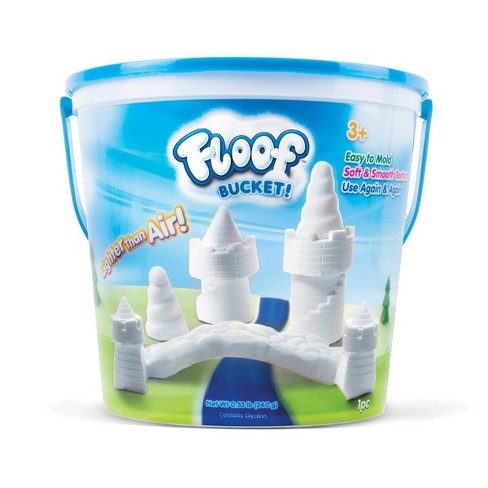 Floof Modeling Clay - Reuseable Indoor Snow - Bucket of Floof