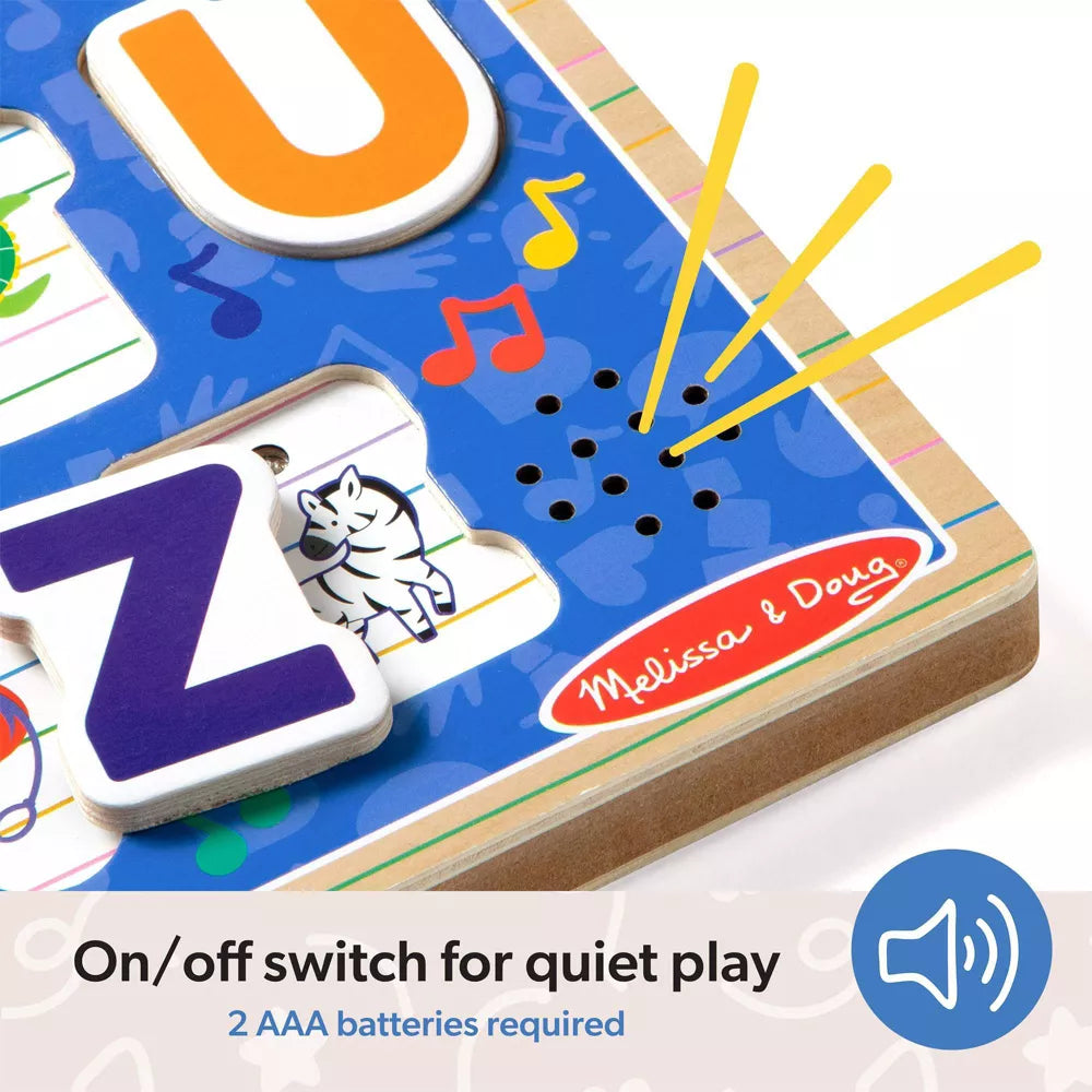 Melissa & Doug, Ms. Rachel Alphabet Letter Sounds Puzzle - 26pc