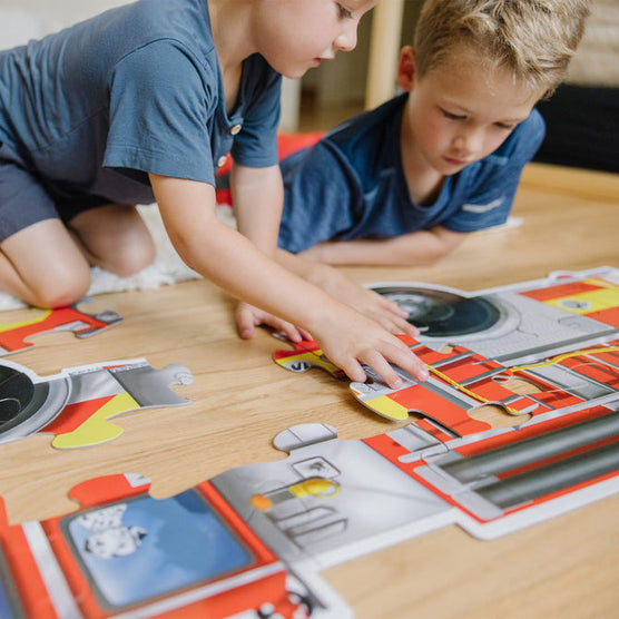Giant Fire Truck 24 Piece Floor Puzzle