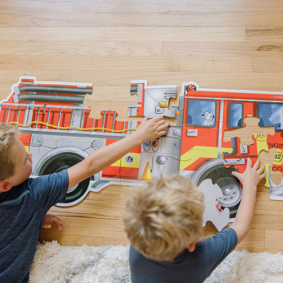 Giant Fire Truck 24 Piece Floor Puzzle