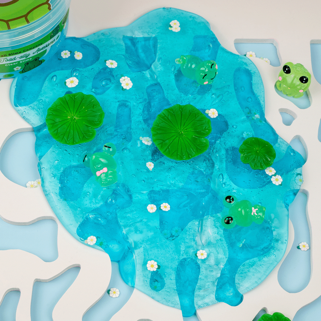 Toad ally Awesome Clear Kawaii Slime