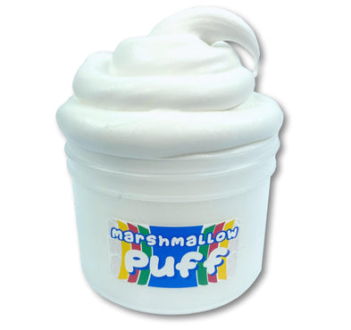 Marshmallow Puff Dope Slime Butter Slime