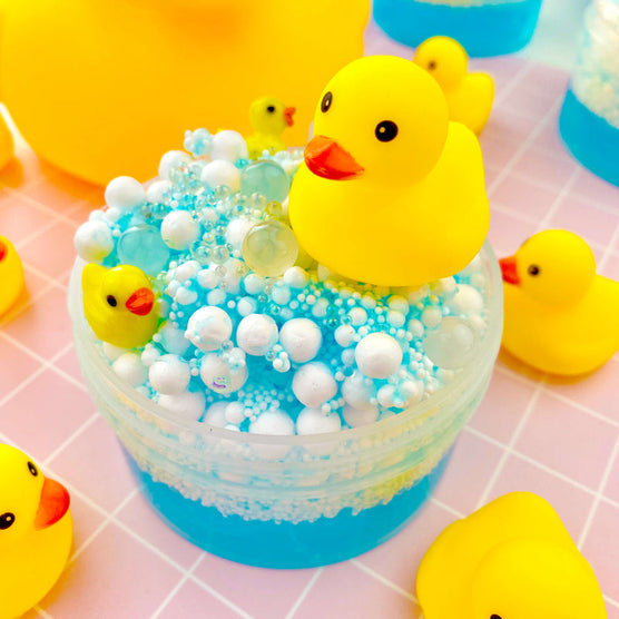 Kawaii Squeaky Clean Bubble Bath Floam Slime