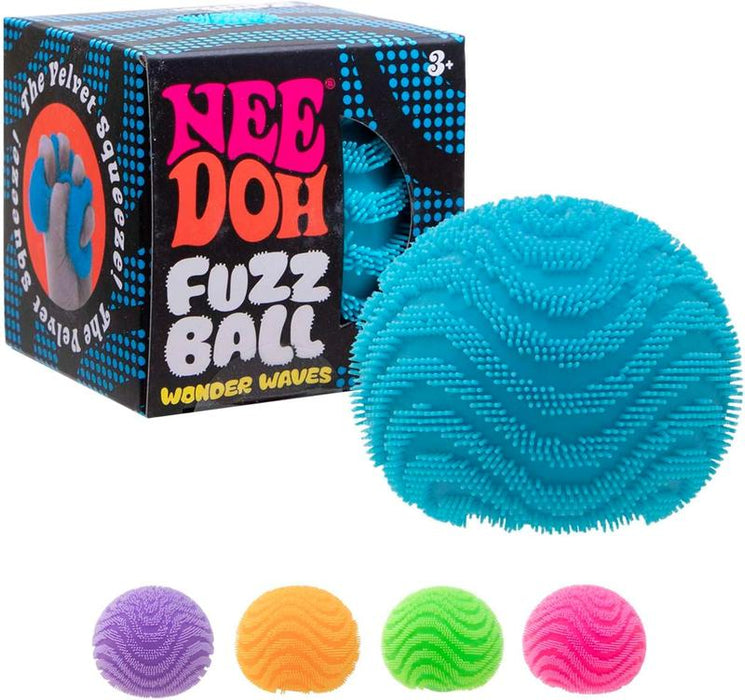 NeeDoh Fuzz Ball Wonder Waves Stress Relief Ball