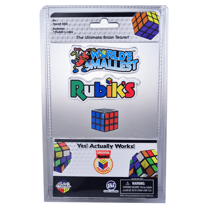 World's Smallest Rubik's Pocket Size
