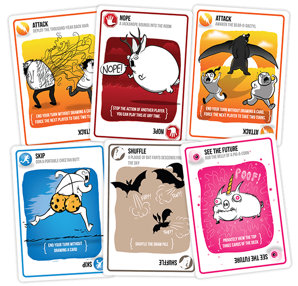 Exploding Kittens Card Game