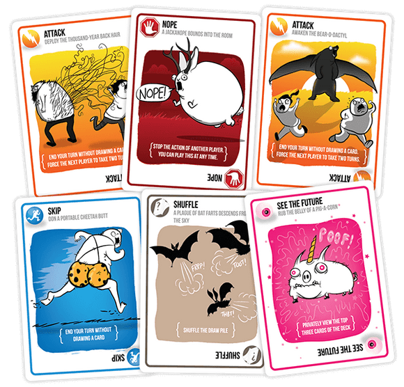 Exploding Kittens Card Game