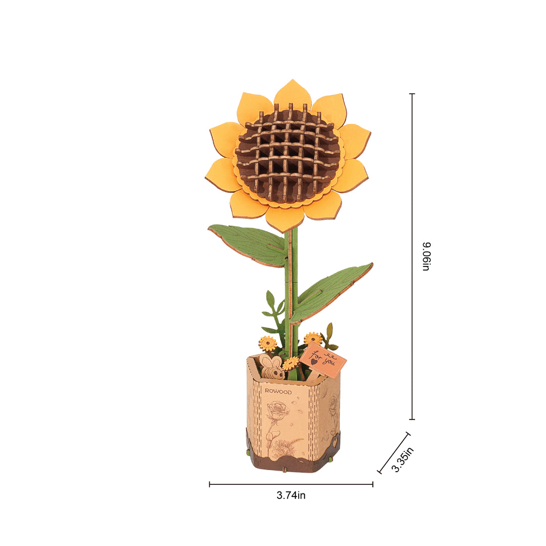 DIY Sunflower Miniature Bloom Craft Kit