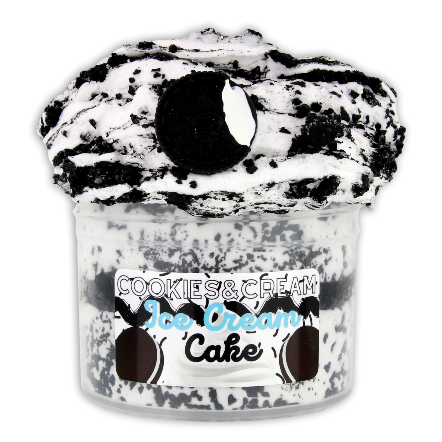 Cookies and Cream Ice Cream Cake Dope Slime