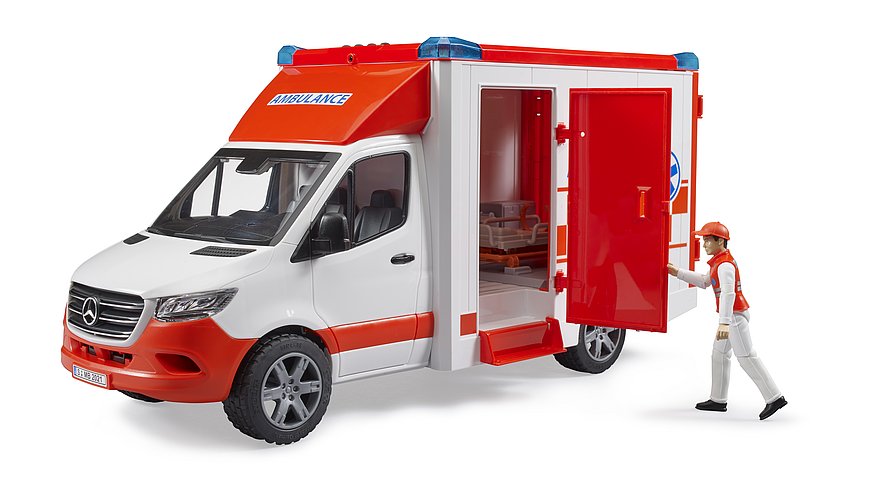 Bruder Ambulance Sprinter Driver