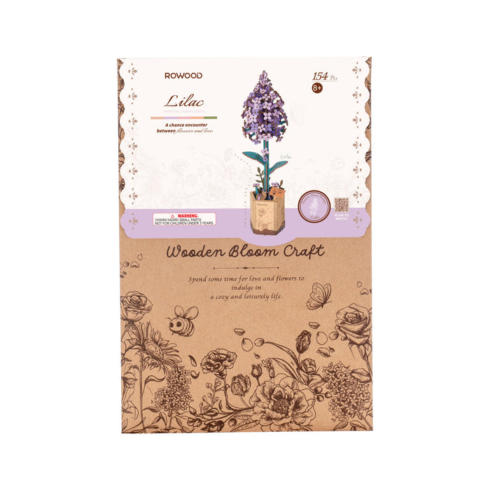 DIY Lilac Miniature Bloom Craft Kit