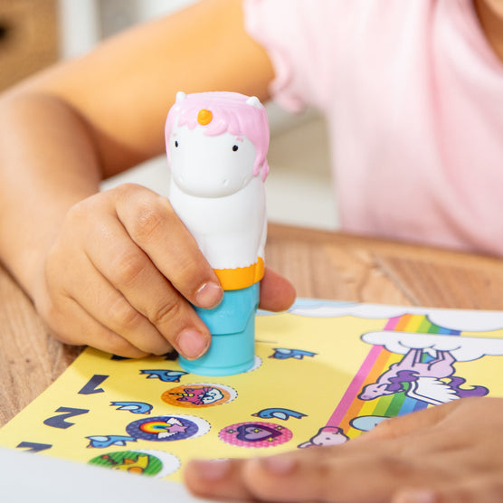 Unicorn Sticker Wow Activity Pad and Sticker Stamper