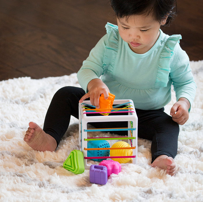 Inny Bin Shape Sorter Push Pull