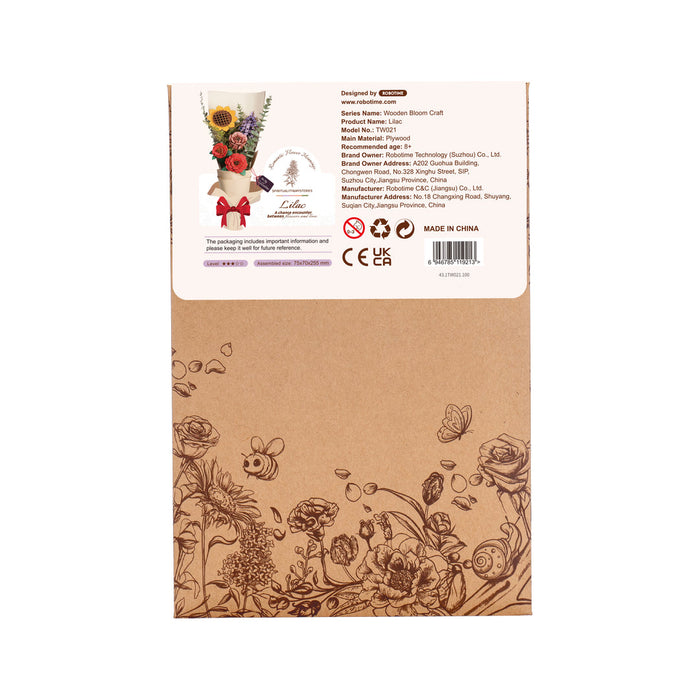 DIY Lilac Miniature Bloom Craft Kit