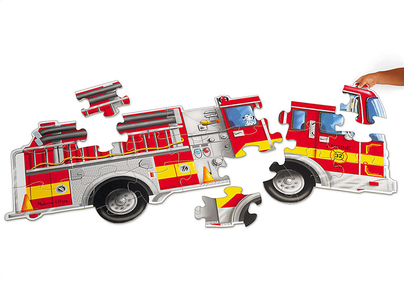 Giant Fire Truck 24 Piece Floor Puzzle