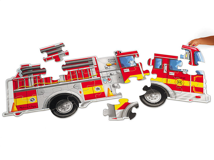 Giant Fire Truck 24 Piece Floor Puzzle