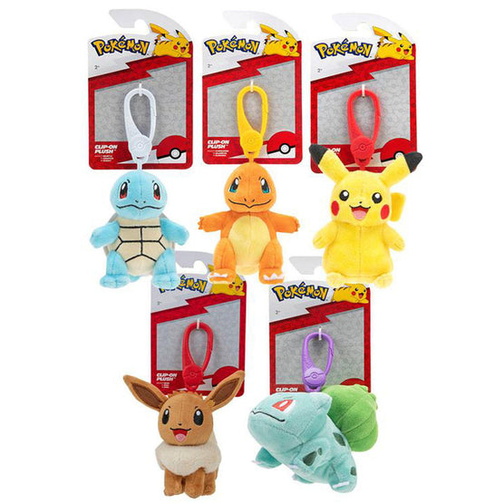 Pokemon Keychain Clip Mix