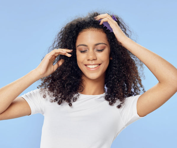 Lemon Lavender Love Your Locks Wet & Dry Scalp Massager