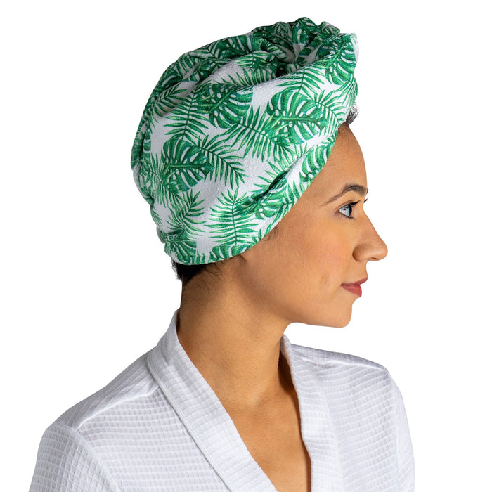 Lemon Lavender Plot Twist Microfiber Turbo Towel