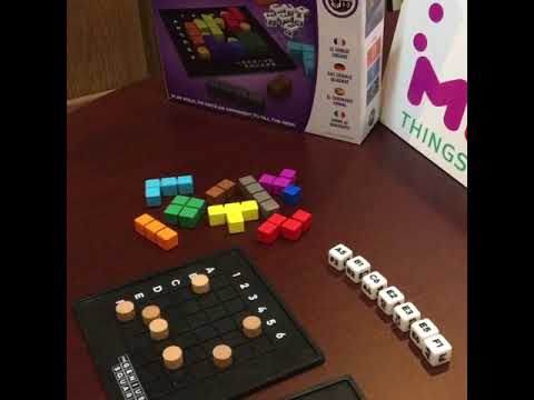 The Genius Square Level 1 Game