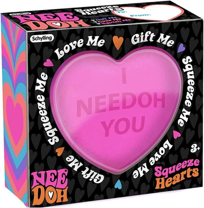 Needoh Squeeze Color Changing Heart